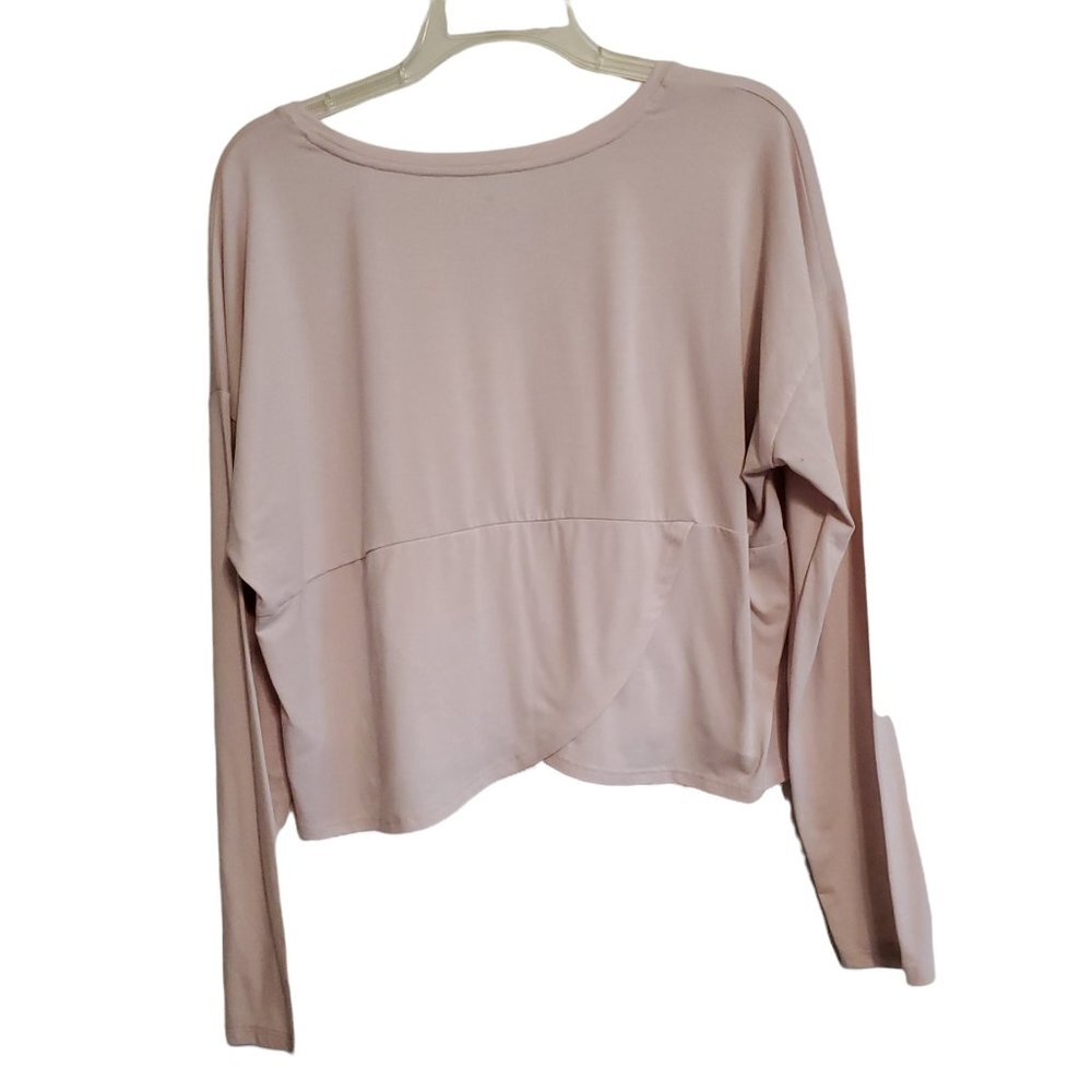 Athleta Half‎ Tulip Back Yogi  Long Sleeve Large